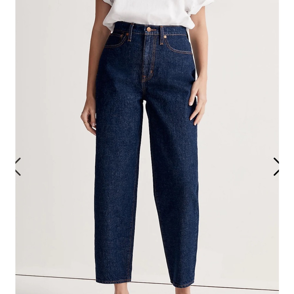 Madewell Balloon Jeans in Mapleside Wash W24